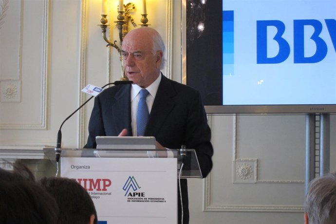 Francisco González, presidente del BBVA