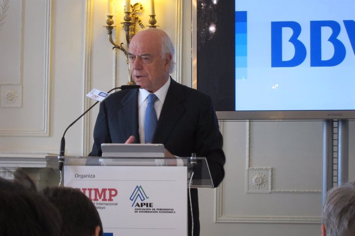 Francisco González, presidente del BBVA