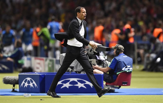    El Técnico Italiano De La Juventus De Turín, Massimiliano Allegri