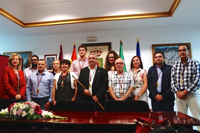 Investidura de Antonio Artacho como alcalde de Casabermeja