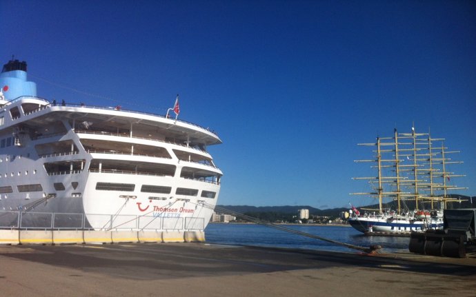 Cruceros en el Puerto de Palamós