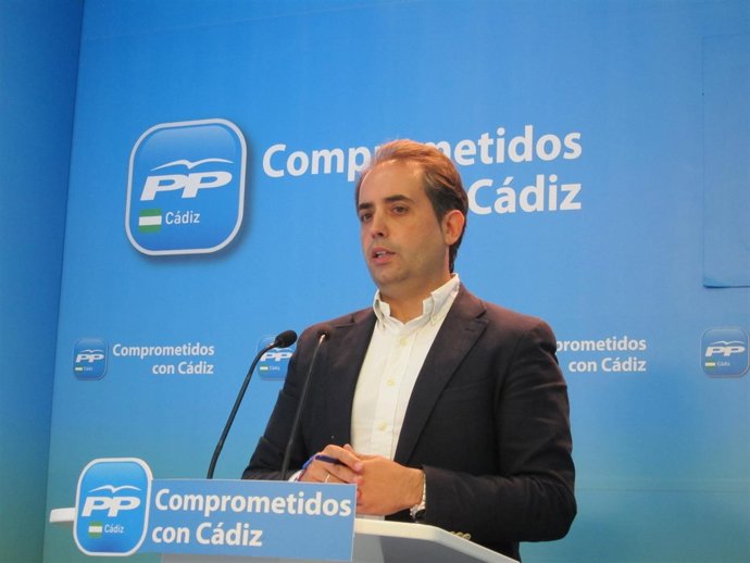 Antonio Saldaña, secretario general del PP de Cádiz