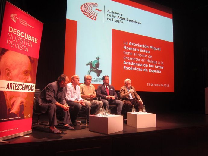 Presentación de la Academia de Artes Escénicas en Málaga