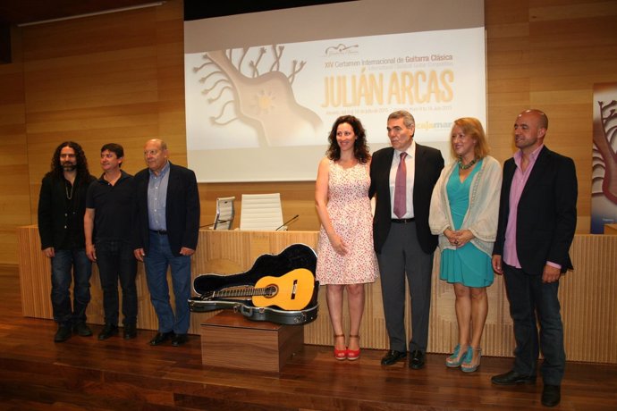 Presentación del XIV Certamen Internacional de Guitarra Clásica 'Julián Arcas' 