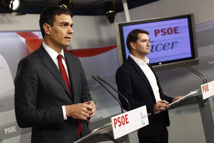 Manuel de la Rocha Vázquez y Pedro Sánchez.