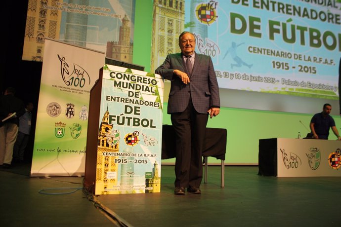 Eduardo Herrera, presidente de la Federación Andaluza de Fútbol