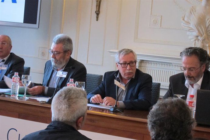 Cándido Méndez e Ignacio Fernández Toxo