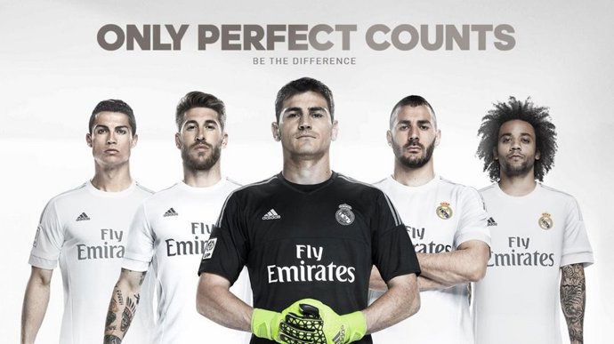 Iker Casillas, imagen de la nueva equipación del Real Madrid