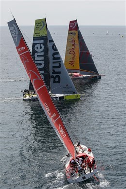 Volvo Ocean Race Abu Dhabi Brunel Dongfeng