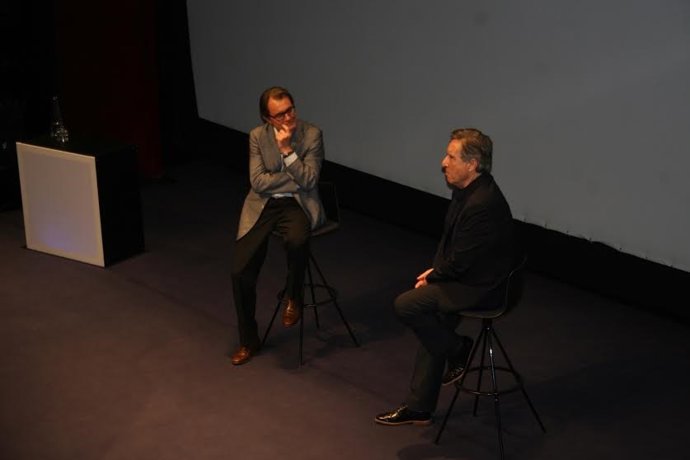 El presidente de la Generalitat, Artur Mas, y el periodista Iñaki Gabilondo.