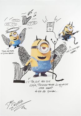 Dibujo 'Minions in Art' de Dani Rovira