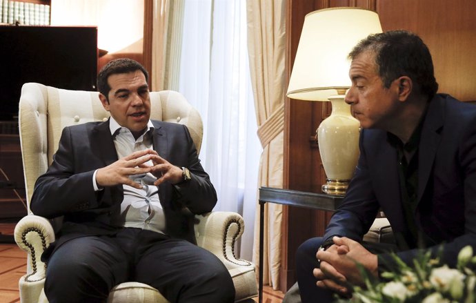 Lider opositor griego de To POtami y Tsipras