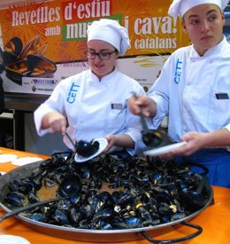 Campaña de promoción de mejillones