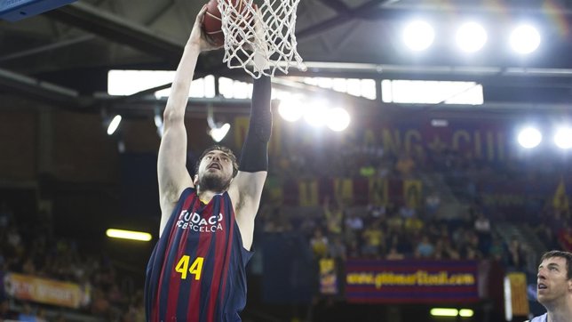 FC Brcelona vs Unicaja Malaga, Ante Tomic