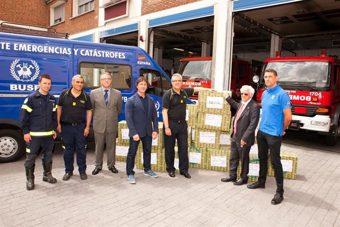 Acuerdo El Corte Inglés, Mensajeros de la Paz, Bomberos de Madrid y Bomberos Uni