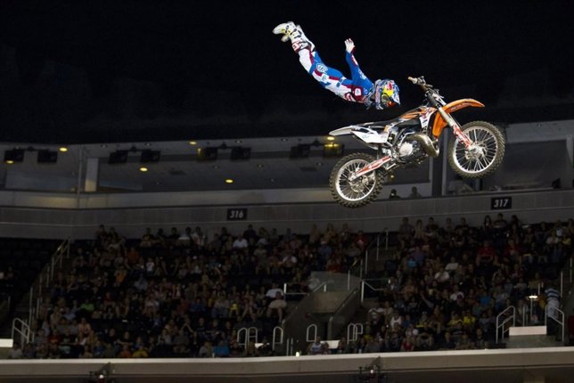 Exhibición de Freestyle, mundo del motor