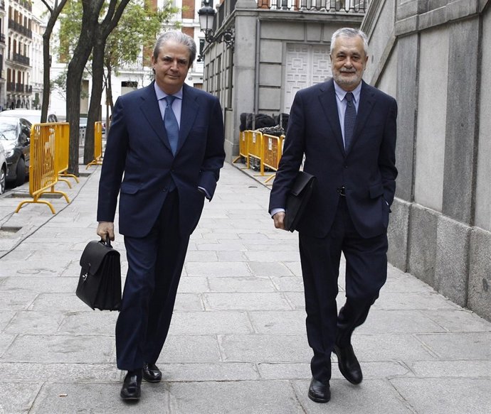 José Antonio Griñán llega al Tribunal Supremo para declarar por los ERE