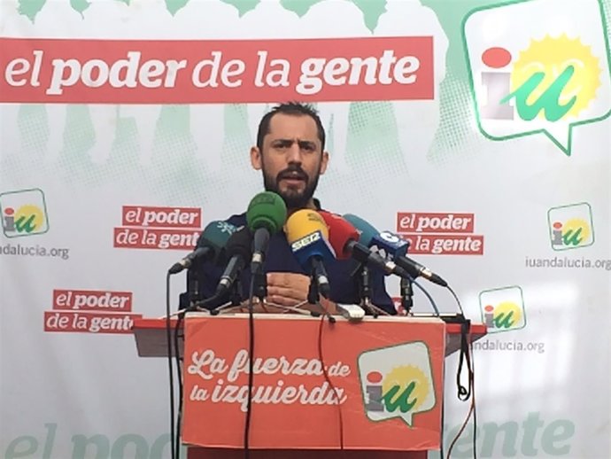 El coordinador del Área Ejecutiva de IU en Córdoba, Sebastián Pérez