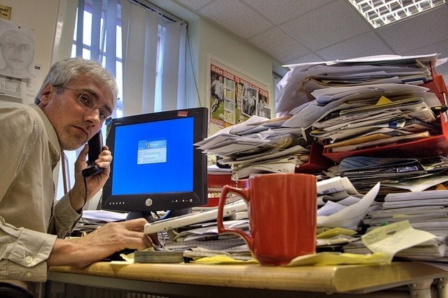 Estrés laboral, trabajo