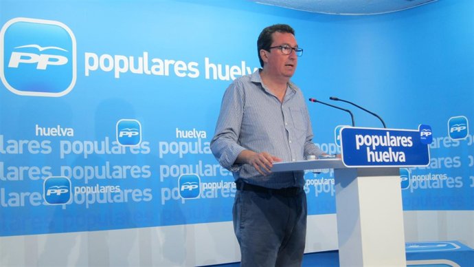 El presidente del PP de Huelva, Manuel Andrés González.