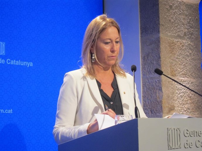 La consellera de Bienestar Social, Neus Munté