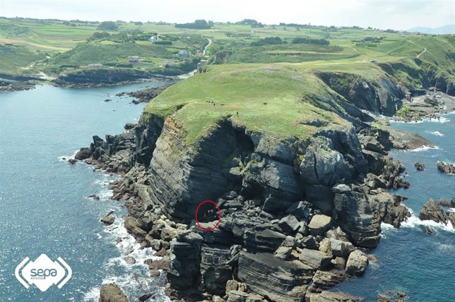 Rescate marítimo en Gozón