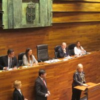 Mercedes Fernández (PP) cree que "no es un buen comienzo" que IU y C's ocupen la Vicepresidencia Primera y la Secretaría