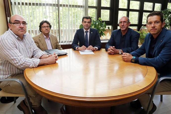 Reunión del alcalde