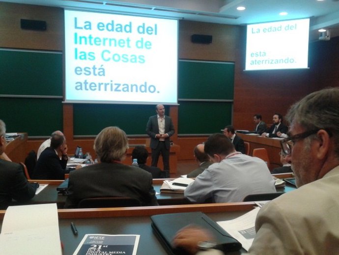 El presidente de Investigación y Desarrollo de Telefónica, David Del Val