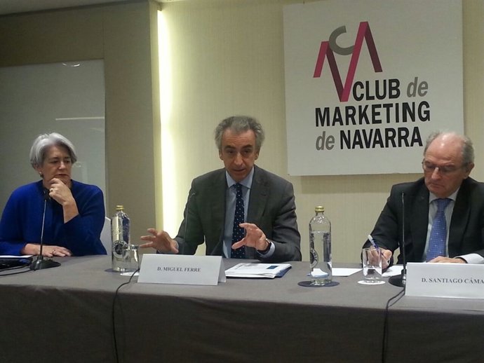 El secretario de Estado de Hacienda, Miguel Fetrre, en Navarra