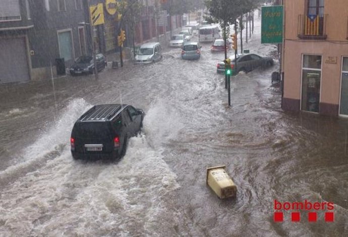 Lluvias en Olot
