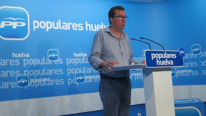 El presidente del PP de Huelva, Manuel Andrés González.