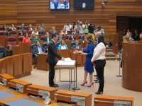 Tudanca asegura que llega el momento de hacer "nueva y buena" política en la legislatura "del entendimiento"