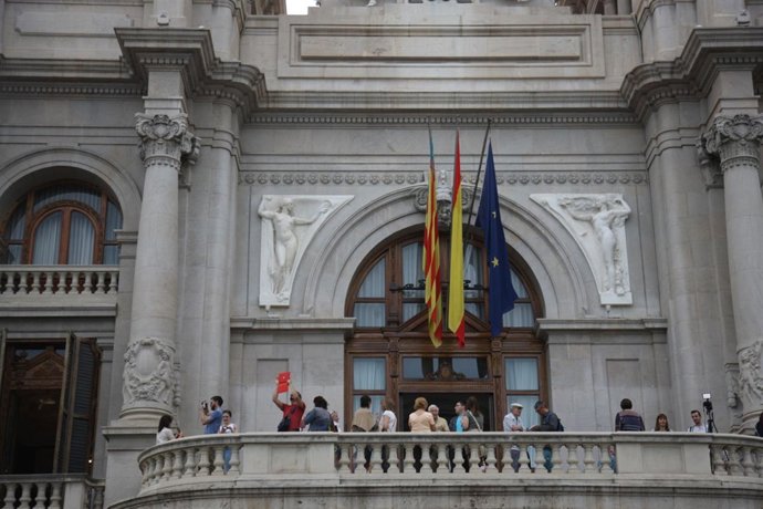 Jornada de puertas abiertas en el Ayuntamiento de Valencia