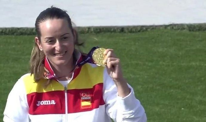 Fátima Gálvez, oro en Bakú 2015 en Tiro Olímpico