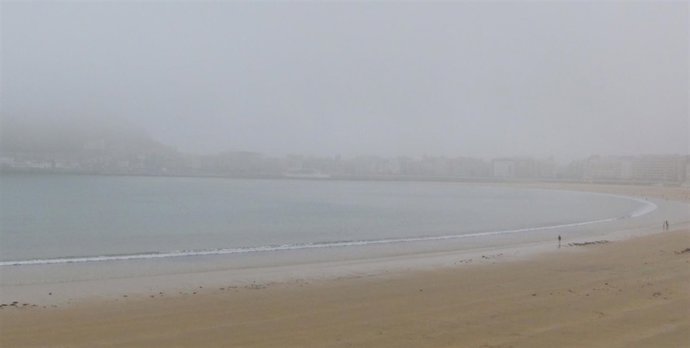 Playa donostiarra.