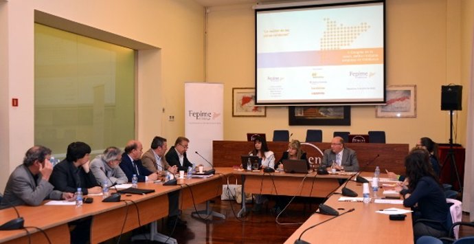 Reunión del II Congreso de pymes con representantes del comercio