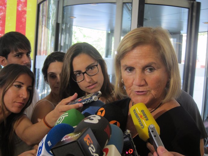 La presidenta del Parlament de Catalunya y militante de UDC, Núria de Gispert
