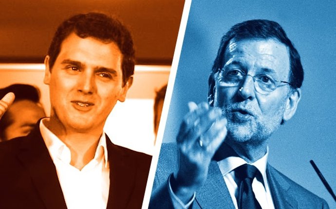 Rivera y Rajoy