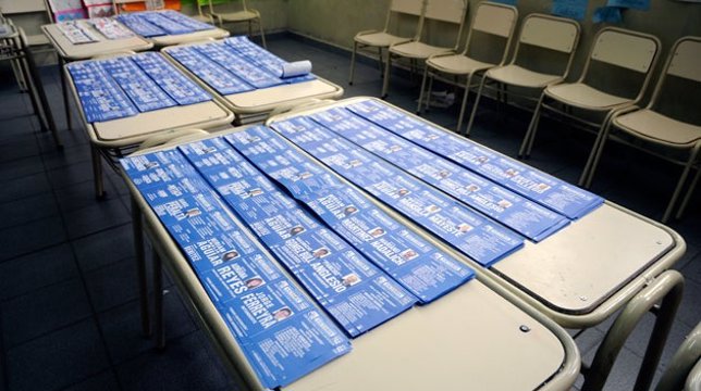 Boletas electorales de Argentina.