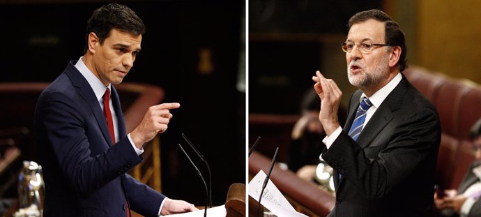 Mariano Rajoy y Pedro Sánchez