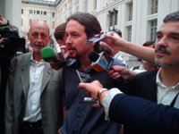 Iglesias apoya a Maestre y dice que su protesta, aunque a él no le gustó, "fue pacífica"