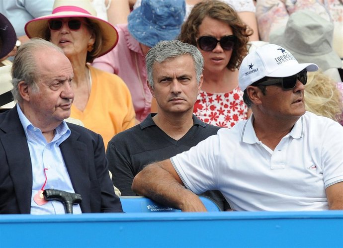 Jun 16, 2015 - London, England, UK - Jose Mourinho, Chelsea FC boss, watches Nad