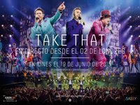 El Cinesa Festival Park, entre las salas que retransimitirán en directo el concierto de Take That el 19 de junio