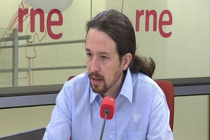 Pablo Iglesias defiende a Rita Maestre 
-. Firma: CJM/ESGI .-