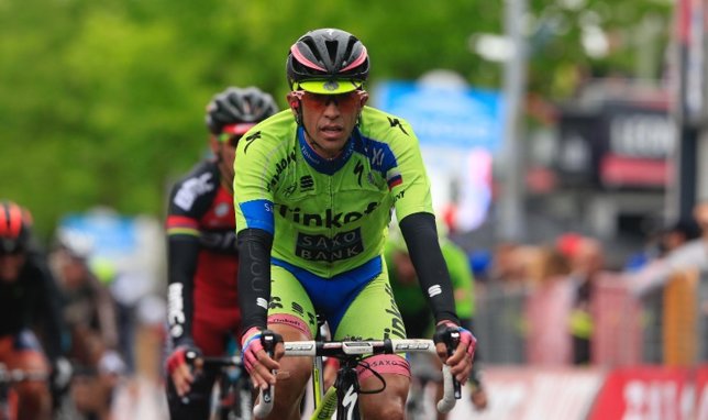 El ciclista español Alberto Contador (Tinkoff-Saxo)