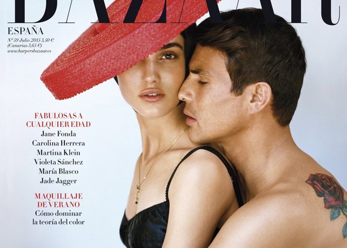 José Mari Manzanares Blanca Padilla Portada Harper's Bazaar