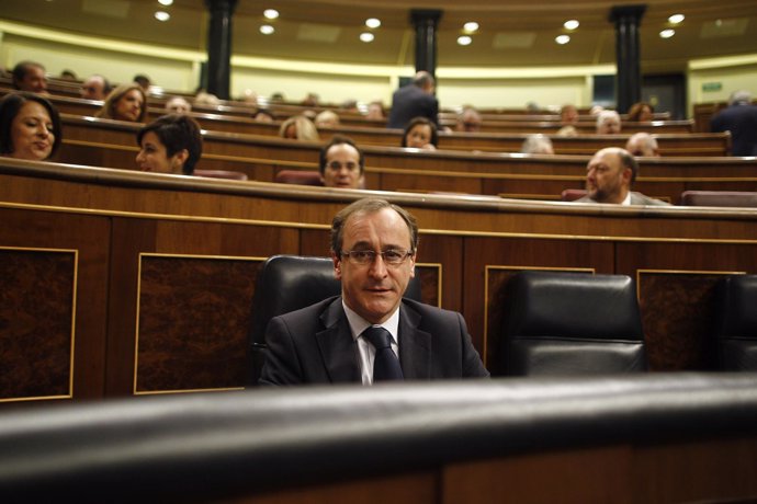 Alfonso Alonso en el Congreso