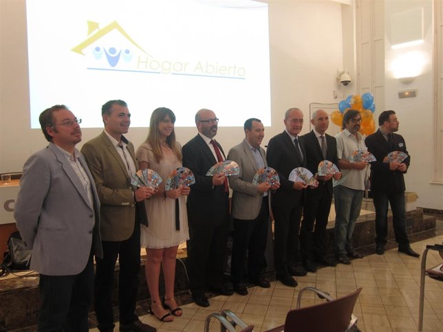 Presentación acto de Hogar Abierto en Málaga
