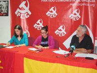 El Partido Comunista celebra su fiesta en Vigo con Alberto Garzón y Alonso Montero